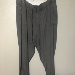 Womens Gap Black/white print pants